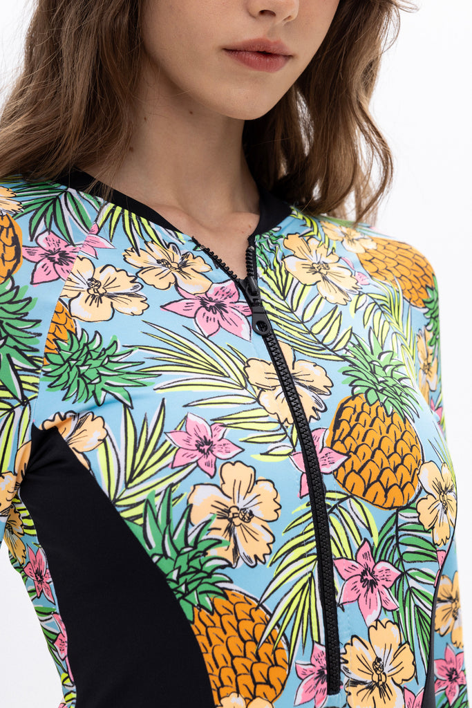 Zip Surf Suit - BAHAMA MAMA